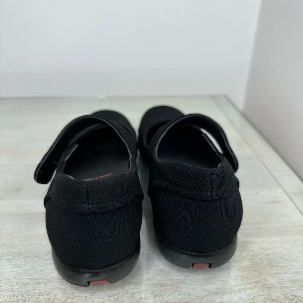Prada Women's Black Mary Jane sport shoes - Picture 6 of 11